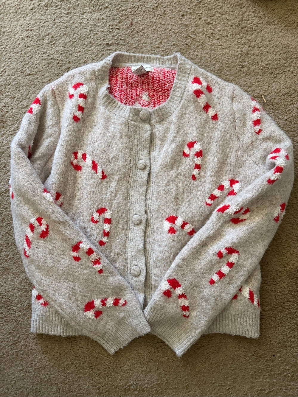 cupcakes & cashmere candy cane sweater